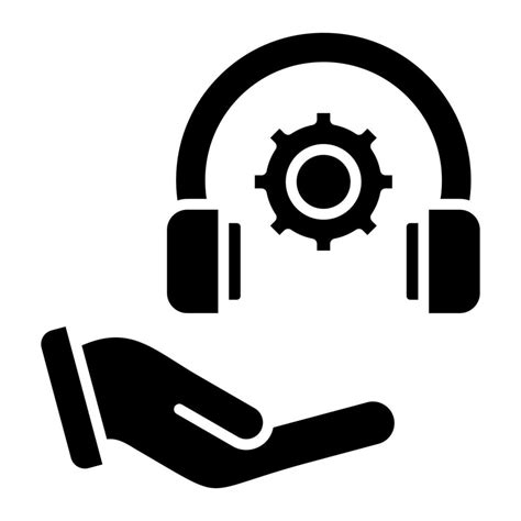 Technical Support Glyph Icon 8903845 Vector Art At Vecteezy