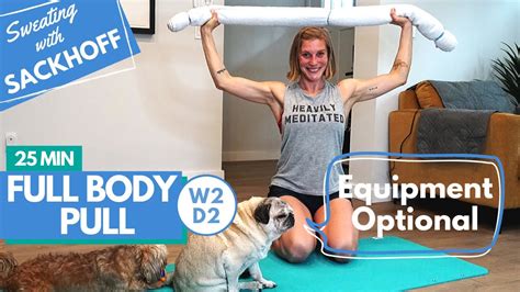 Full Body Pull Workout Week 2 Day 2 With Katee Sackhoff Youtube