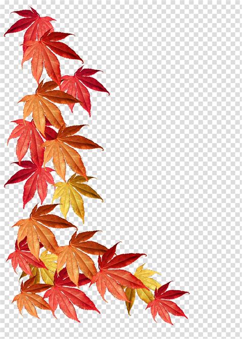 You can select from a wide range of styles, settings, colors, or even clip art to design an attractive border for your pages. Red leaf, Borders and Frames Maple leaf Autumn leaf color ...