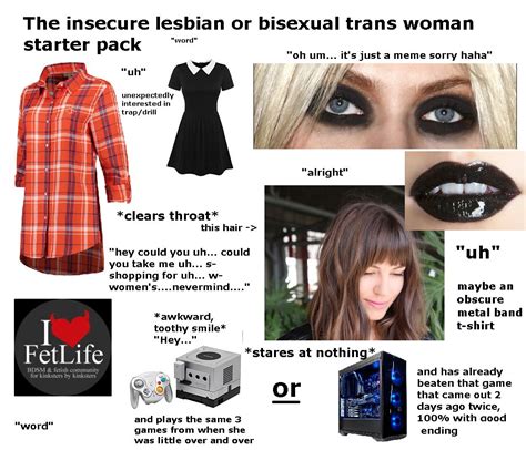 being a bisexual woman starter pack starterpacks my xxx hot girl