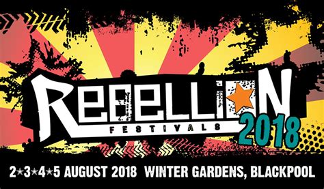 Rebellion Festival 2018 Festival In Blackpool Blackpool Visit