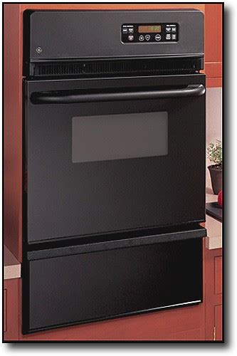 Best Buy Ge 24 Built In Single Gas Wall Oven Black Special Order