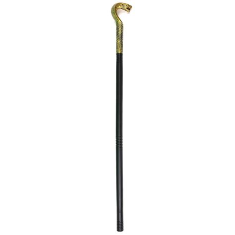 King Cobra Cane Egyptian Style Staff Or Scepter For Emperor 1 Piece