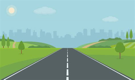 Cartoon Road Background Stock Photos Pictures And Royalty Free Images
