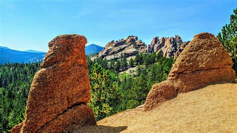 The Crags Trail Hiking Near Colorado Springs Fallcolors Youtube