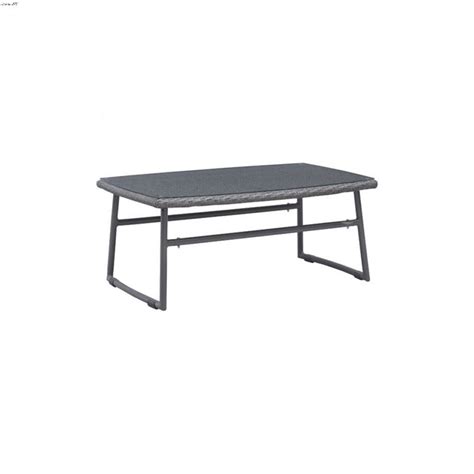 Ingonish Beach Coffee Table 703531 Gray By Zuo