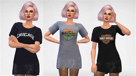 Sims 4 Oversized Style Shirts Must Have List — Snootysims