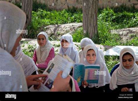 Afghan Girls At The Naswan Shaher Kohna All Girls School Read April 21