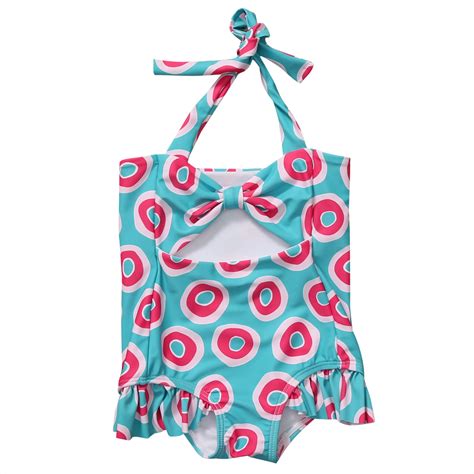 Itfabs Toddler Kids Baby Girls Beach One Piece Swimsuit Summer Monokini