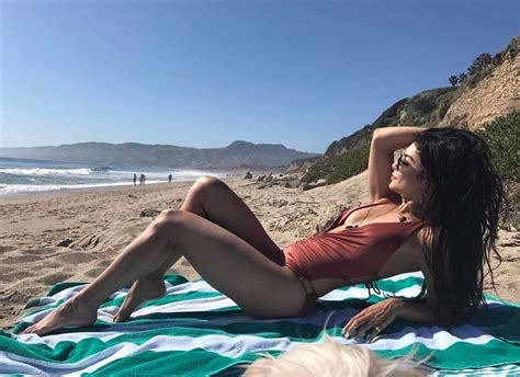 Vanessa Hudgens One Piece Swimsuit Instagram Popsugar Fashion