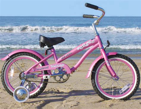 Firmstrong Mini Bella Girl 16 Beach Cruiser Bicycle Wtraining Wheels