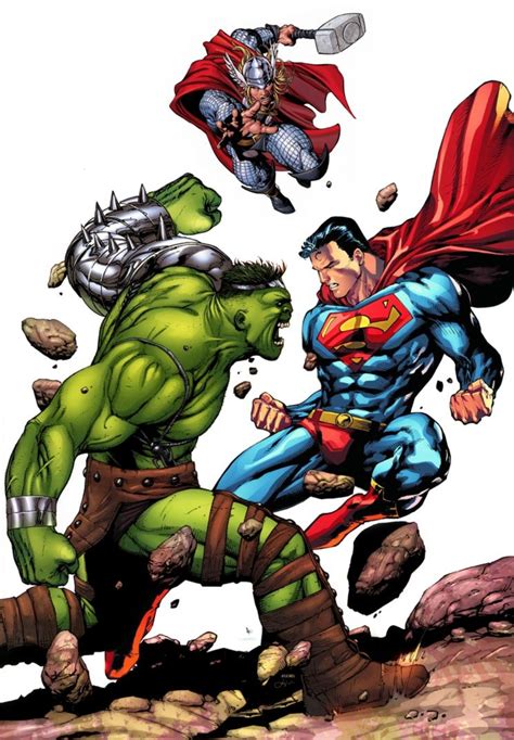 Hulk Vs Superman Vs Thor Battles Comic Vine