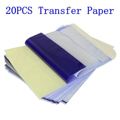 Before you make purchase of a tattoo transfer paper for the first, there are certain important things that you need to consider. 20pcs Tattoo Stencil Transfer Paper A4 Size Thermal Copier ...