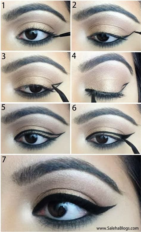 How To Make The Perfect Eyeliner Dramatic Eyeliner Perfect Winged Eyeliner Eyeliner Tutorial