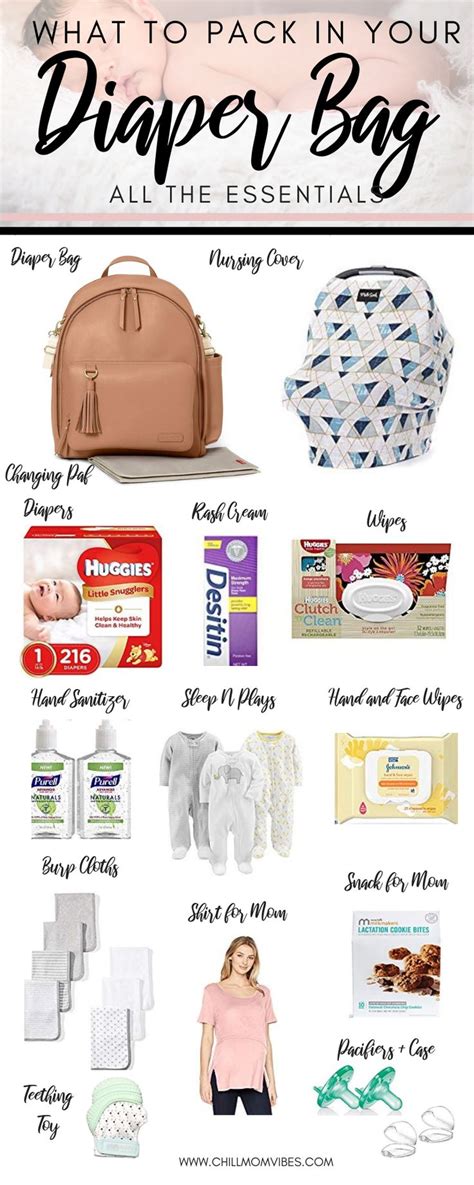 Wondering What To Pack In Your Diaper Bag This Is A Complete List Of