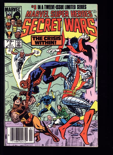 Marvel Super Heroes Secret Wars Newsstand Edition Nm