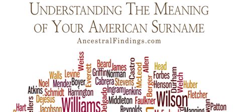 Genealogy Helps And Lookups Understanding The Meaning Of Your American