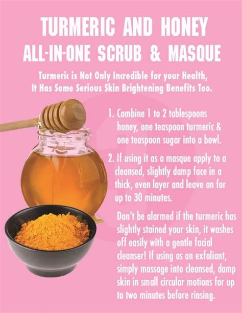 Benefits Of Turmeric And Honey Face Mask Yabibo