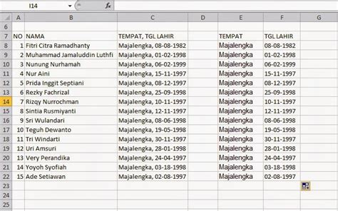 Cara Membuat Tanggal Di Excel Warga Co Id