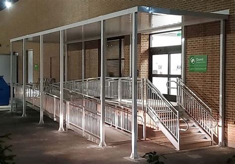 Apex Ramp Ibc Doorway Canopy Installation For Quest Medical Upside