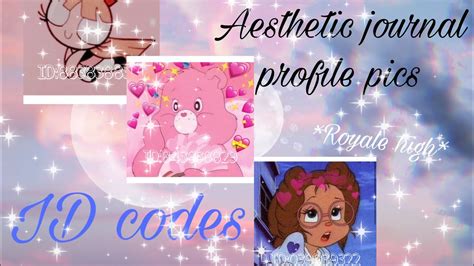 Thank you so much for 700+ roblox royale high spending spree $$$ *aesthetic*id codes for journal profile pics fluttering butterfly set has no heels | royale high tea roblox anime decal ids. Download 44+ 14+ Aesthetic Icon Pink Roblox Background cdr
