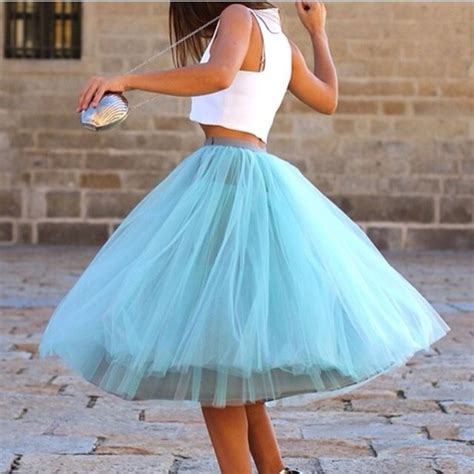 Skirt Blue Skirt Huge Beautiful Poofy Skirt Wanna Have Fun