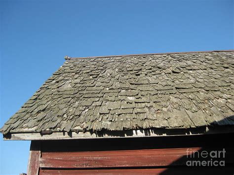Cedar roofs have become pretty rare in my neck of the woods. Old Cedar Shake Roof Photograph by Ralph Hecht