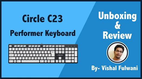 List of circle symbols with html entity, unicode number code. Circle C23 Performer Keyboard Unboxing & Review - YouTube