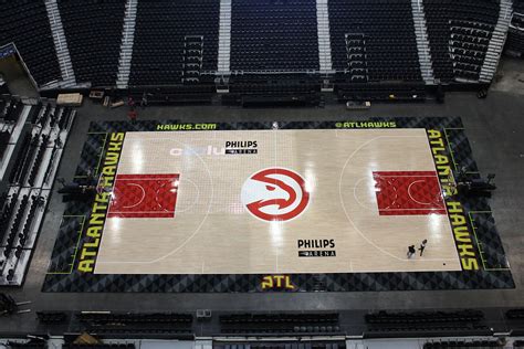 The atlanta hawks are getting a new arena without actually leaving their current arena. Atlanta Hawks to Open 2015-2016 NBA Season on New Connor ...