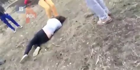 Teen Girl Knocked Out Cold In Female Fight Club Where Babe Women Meet For Brutal Fist Fights