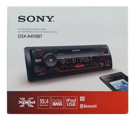 Auto Radio Sony Xplod Dsx A410bt Bluetooth 4 X 55w Rms R 49990 Em