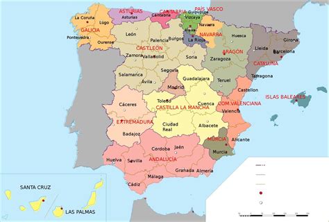 El Blog De Fanchi Mapa De España