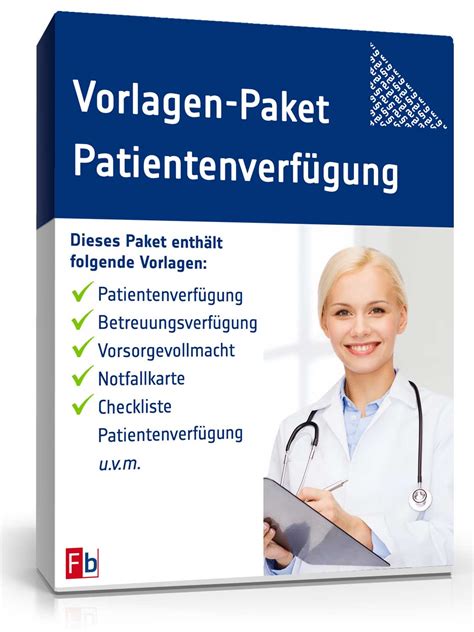 Ich habe durch eine vorsorgevollmacht und eine patientenverfügung vorgesorgt! Vorlagen-Paket Patientenverfügung ⋆