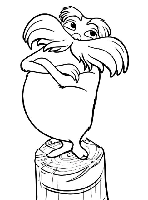 Coloring for adults colouring books pages printables for colorists artists dr. Lorax - Dibujos para imprimir y colorear