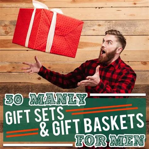 30 Manly T Sets And T Baskets For Men