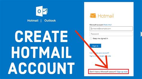 Hotmail Sign Up 2022 How To Opencreate Hotmail Account Instantly