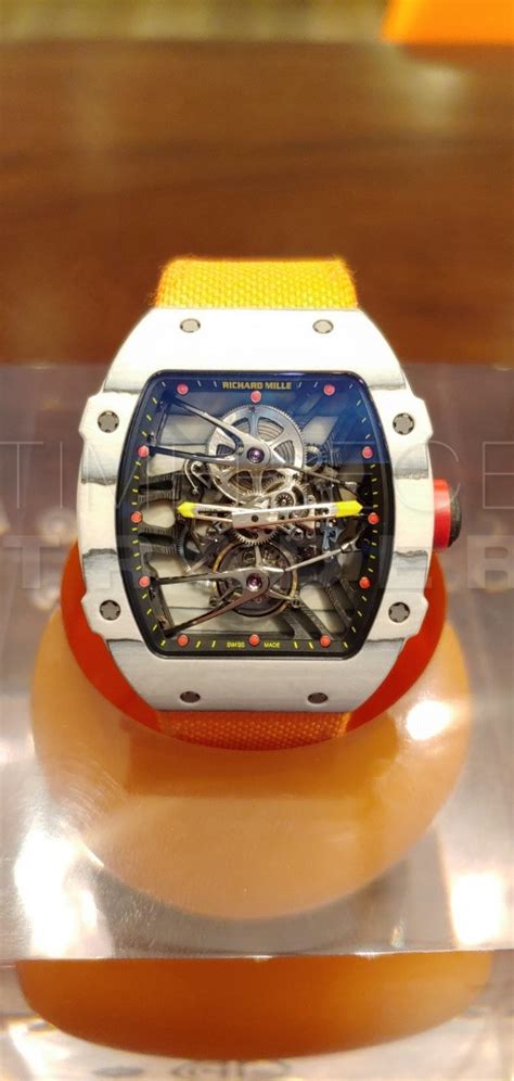 In 2010 here at roland garros, it was the first time i played with a watch. Richard Mille RM 27-02 TOURBILLON RAFAEL NADAL RM2702 RM27 ...