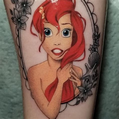 These 130 Disney Princess Tattoos Are The Fairest Of Them All Little