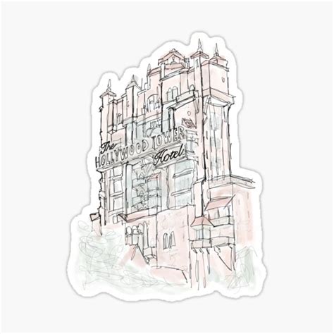 Tower Of Terror Stickers | Redbubble