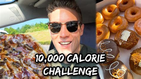 10 000 calorie challenge man vs food epic cheat meal youtube