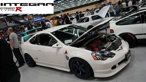 Honda Integra Type R Dc5 Mugen Championship White With Metal Oil Can