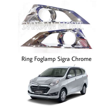 Jual Cover Ring Garnish Foglamp Sigra Chrome Shopee Indonesia