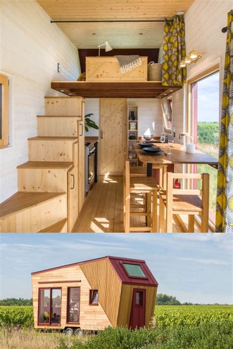This Tiny House Has A Contemporary Architecture Composed Of Inclined