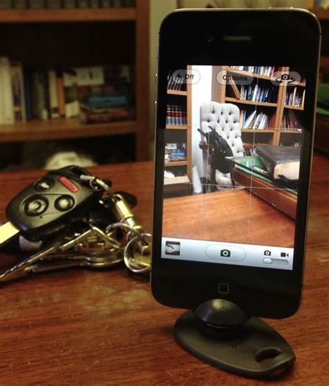 Tiltpod Review Key Chain Tripod And Stand For The Iphone