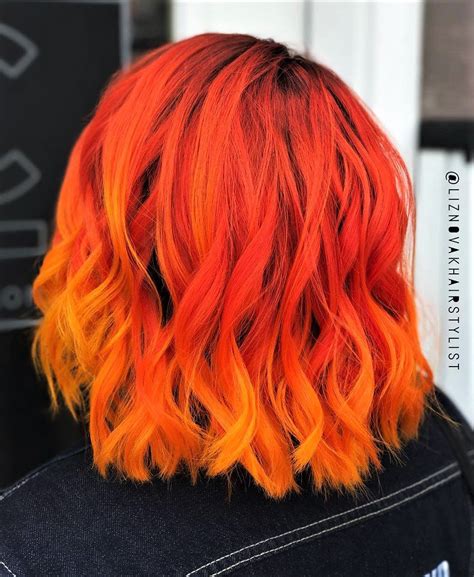 35 Edgy Hair Color Ideas To Try Right Now Edgy Hair Color Orange