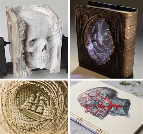 Art Made Out Of Books Puts New Spin On Concept Of Book Art