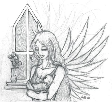 Mother Angel By Kataiya On Deviantart