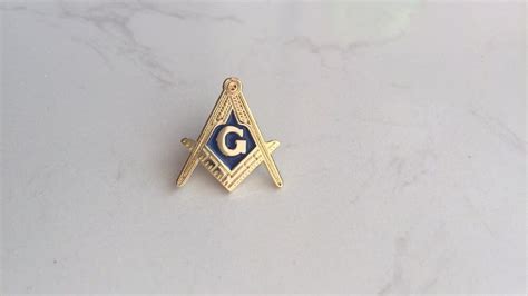 Free Shipping 10pcs 19mm Masonic Lapel Pin Tie Tack Logo Freemason Free