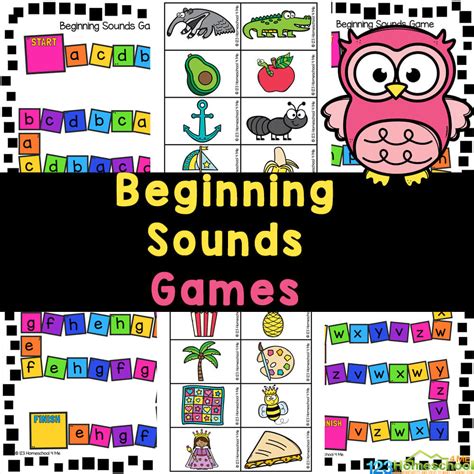 Free Printable Initial Beginning Sounds Practice With Letter Board Gam Best Pixel Design