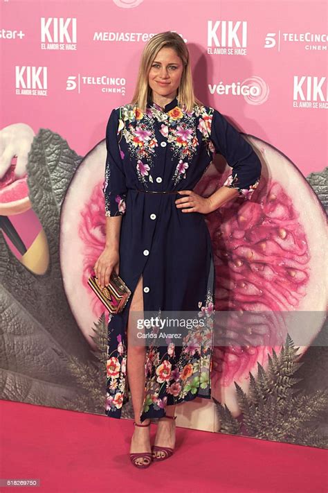 Spanish Actress Lisi Linder Attends Kiki El Amor Se Hace Premiere